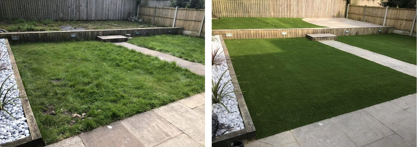 artificial grass lawn